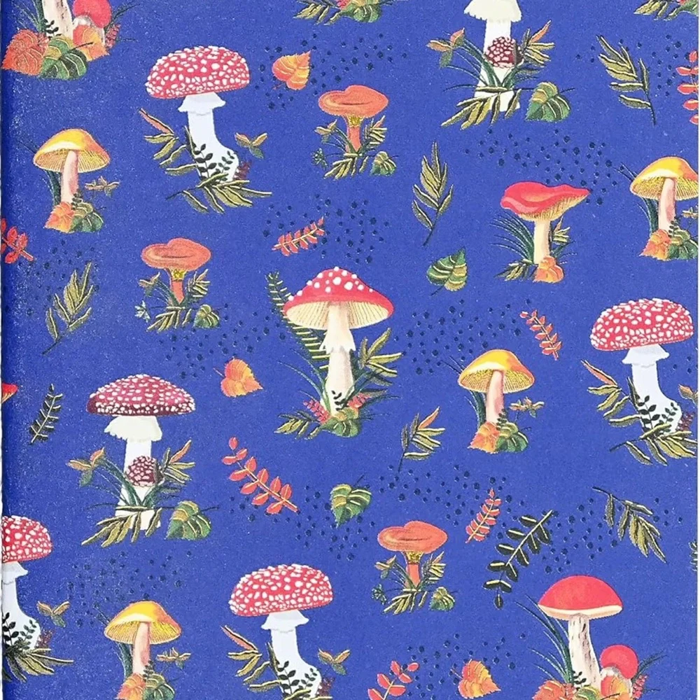 Peter Pauper Press Mushrooms Jotter Notebooks (Set of 3), NWT